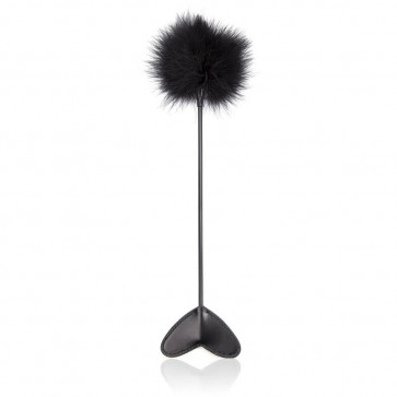Стек в виде сердца с пером Feather Heart Teaser Black