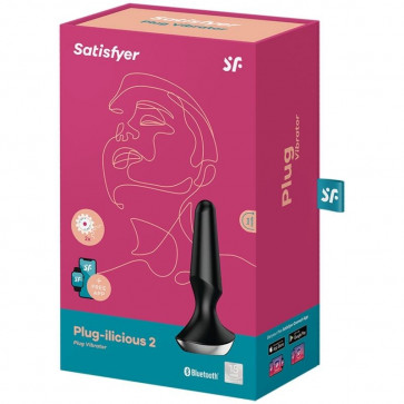 Анальная пробка Satisfyer Plug Vibrator Ilicious 2 Black