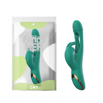 Фантастический вибратор для женщин Greedy Triple Stimulating Massager Green
