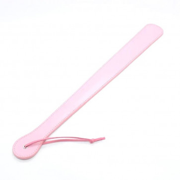 Длинная розовая шлепалка Spanking Whip Paddle Pink