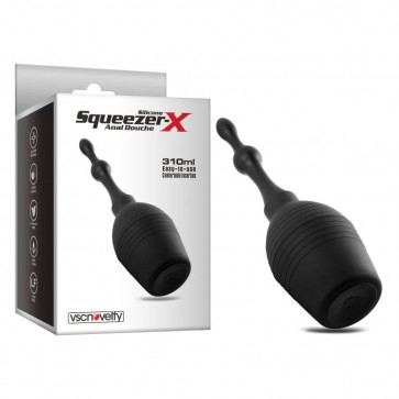 Клизма для анального секса Squeezer-X Silicone Anal Douche 310ml