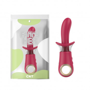 Вакуумный вибратор Air Dual Orgasm Vibe Red