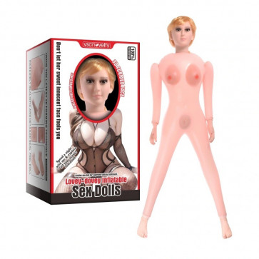 Кукла для секса Lovey-dovey Inflatable Sex Doll Silicone breasts