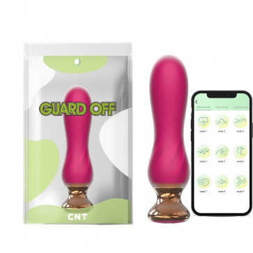 Анальная пробка Sweet Bomb Waving Plug App Version Rose