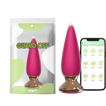 Анальная пробка Sweet Bomb Tappered Plug App Version Rose