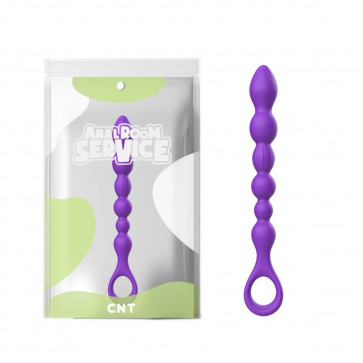 Анальный бусы с кольцом Missile Anal Bead Purple