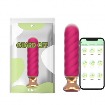Анальная пробка Sweet Bomb Swirl Plug App Version Rose