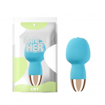 Клиторальный вибростимулятор для женщин Dual Use Wand Blue