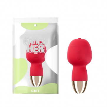 Клиторальный вибростимулятор для женщин Dual Use Wand Red