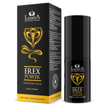 Крем для мужчин Luxuria Erex Power Hard Longer Penis Cream, 30мл