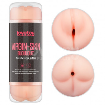 Мастурбатор для мужчин Virgin-skin Blowout Double Side Stroker Vagina and Ass