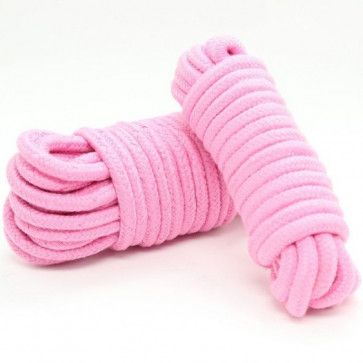 Веревка для связывания Bondage Rope Pink, 5 метров