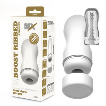 Мастурбатор для мужчин MX Boost Ribbed Stroker