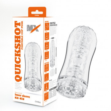 Мастурбатор для мужчин MX Quickshot Portable Cup Peak