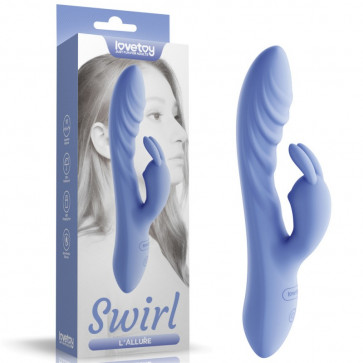 Вибратор двойной LAllure Swirl Rechargeable Vibrator