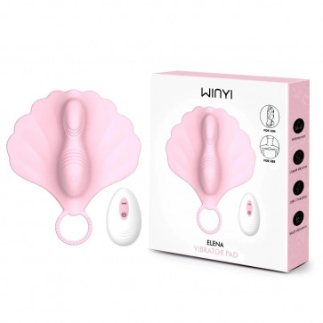 Клиторальный вибратор ракушка Winyi Vibrator Pad Grinding Rideable