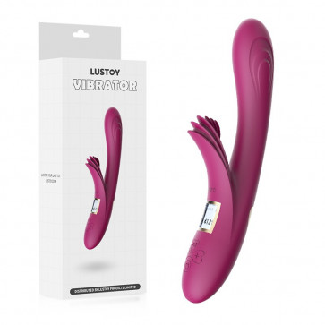 Вибратор для женщин Stretching Suction Vibrator Purple