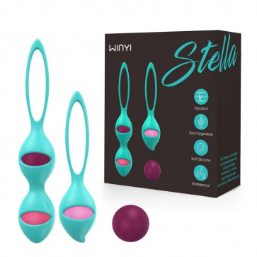 WY0540 STELLA-High Quality Waterproof Women Toy Vagina Ben Wa Balls Set For Tightening