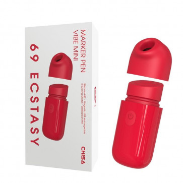 Клиторальный мини вибратор 69 Ecstasy Marker Pen Vibe Mini