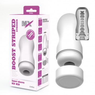 Мастурбатор для мужчин MX Boost Striped Stroker