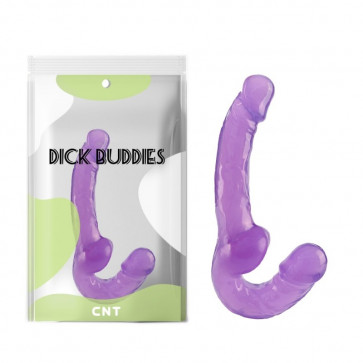 Страпон двойной для пар Dual-ended Dildo Purple