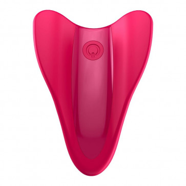 Satisfyer High Fly Finger Vibrator - Red