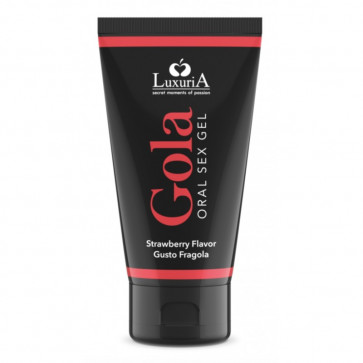 Гель для орального секса Luxuria Gola Strawberry, 50мл