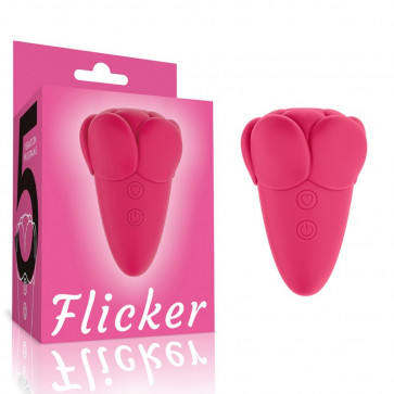 Клиторальный вибростимулятор Flicker Rechargeable Vibrator Pink