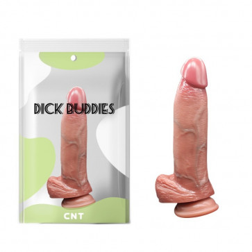 The Real Thing Silicone Dildo-Flesh 9.0