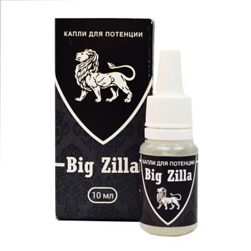 Капли для потенции Big Zilla