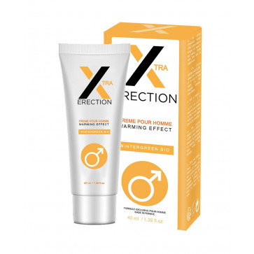 Крем для стимулирования пениса XTRA ERECTION warming gel for man, 40 ml
