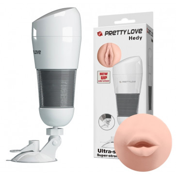Мастурбатор ротик с вибрацией PRETTY LOVE - Hedy, BM-00900T49-2