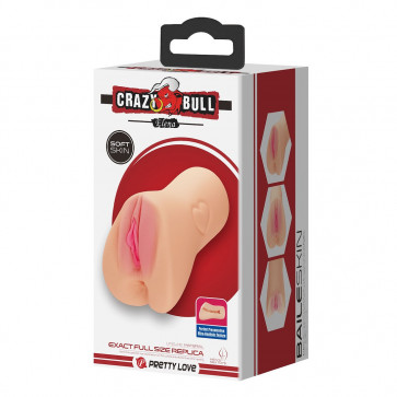 Мастурбатор вагина Crazy Bull - Elena soft skin, BM-009238N