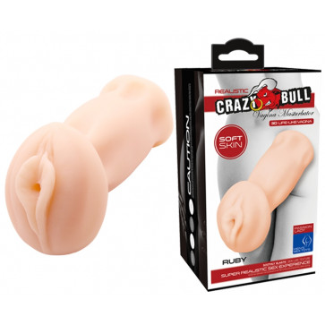 Мастурбатор-вагина Crazy Bull - Ruby Soft Skin, BM-009133