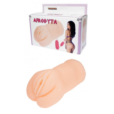 Мастурбатор вагина с вибрацией Boss Series - Afrodyta, BS2600008V