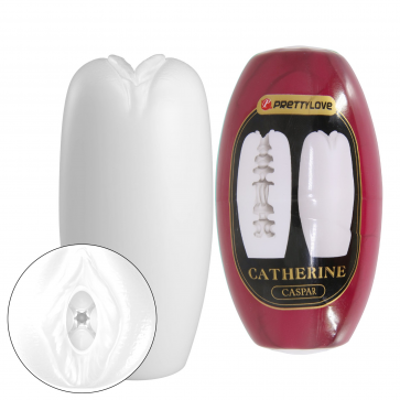 Мастурбатор яйцо Pretty Love CATHERINE - Caspar White, BI-014832-4-2