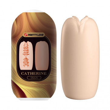 Мастурбатор яйцо Pretty Love Catherine - Olga Beige, BI-014932-4-3