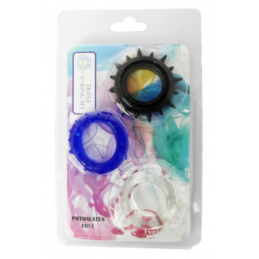 Набор эрекционных колец C-RING SET Color, BS4400017