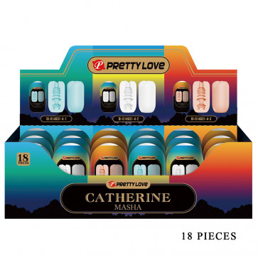 Набор из 18 шт мастурбаторов Pretty Love - Catherine Caspar, BI-014931-4H