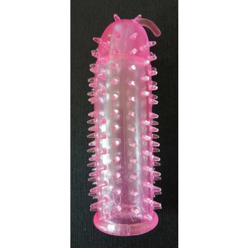 Насадка-презерватив "Penis Sleeve" BI-010045T Pink