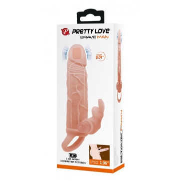 Насадка с вибрацией Pretty Love - Brave man, BI-026225Z
