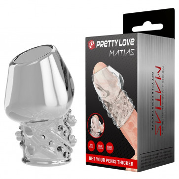 Насадка стимулирующая Pretty Love - Matias Clear, BI-026248-1