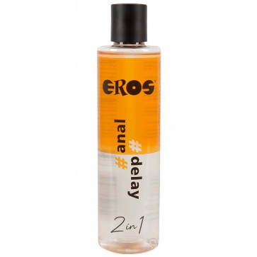 Обезболивающий анальный гель-лубрикант Eros 2in1 #anal #delay, 250 ml