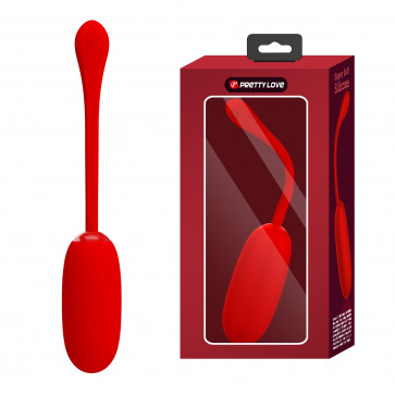 Перезаряжаемое вибро яйцо Pretty Love - Julius EGG Red, BI-014653-2