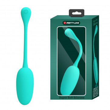 Перезаряжаемое виброяйцо Pretty Love - Knucker Green, BI-014786-4