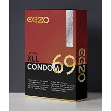 Презервативы увеличенного размера EGZO "XXL" №3