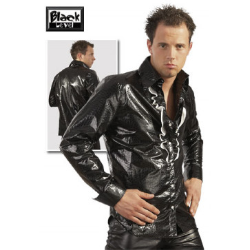 Мужская рубашка - Lack Herren Hemd, black / XXL
