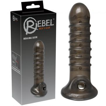 Насадка на член - Rebel Dick & Ball Sleeve