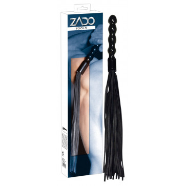 Плетка - 2040174 Leder Peitsche Holzgriff, black