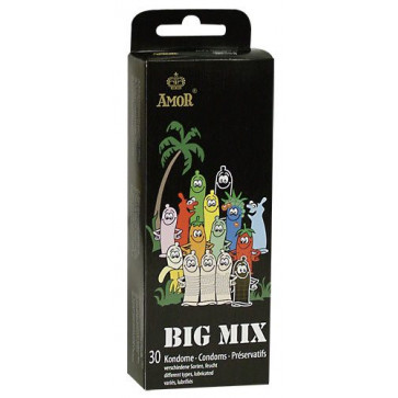 Презервативы - Amor Big Mix, 30 шт.